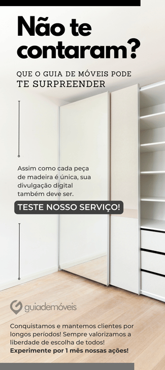 Marcenarias em São Paulo - Banner de Divulgação do Guia de Móveis